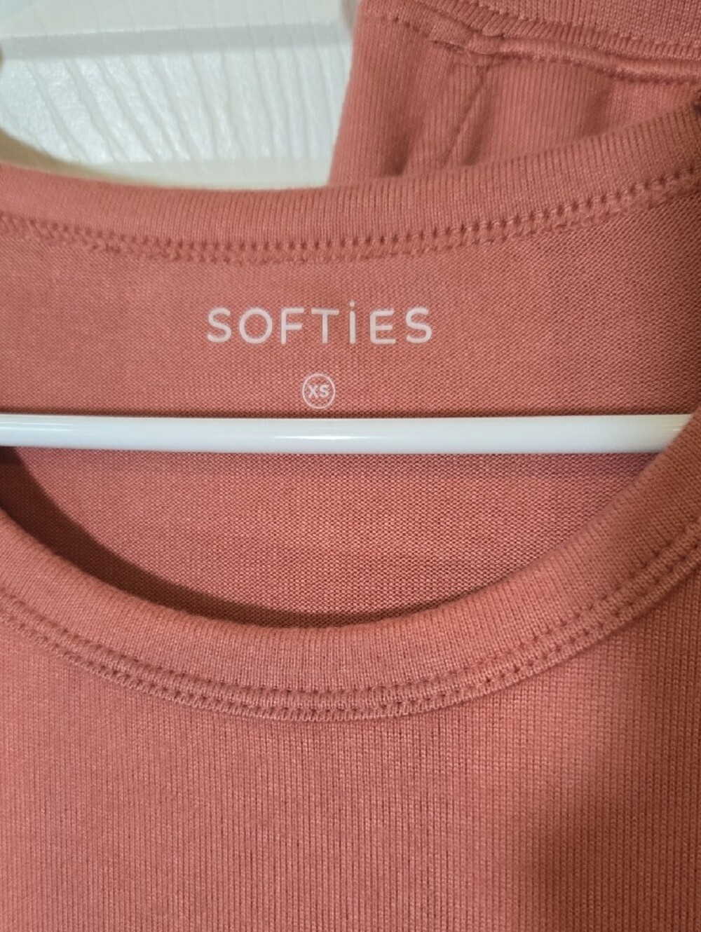 Softies Slouchy Tee Short Set In Copper Rose NWT - Picture 2 of 8